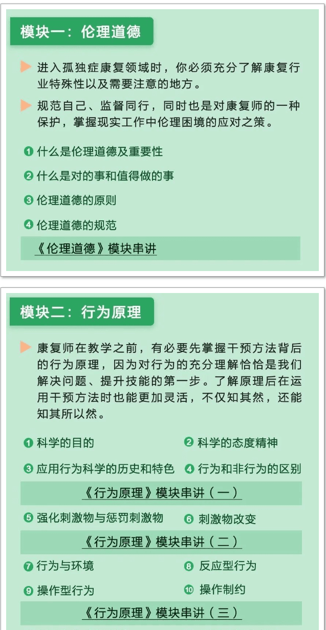 A-PKU孤独症康复人才培养 | ABA高级课（升级版）