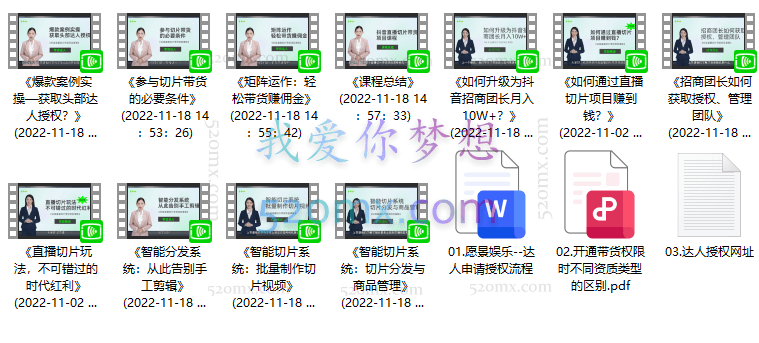 抖音直播切片带货项目课程，带你0基础打造切片带货账号，用明星ip实现躺