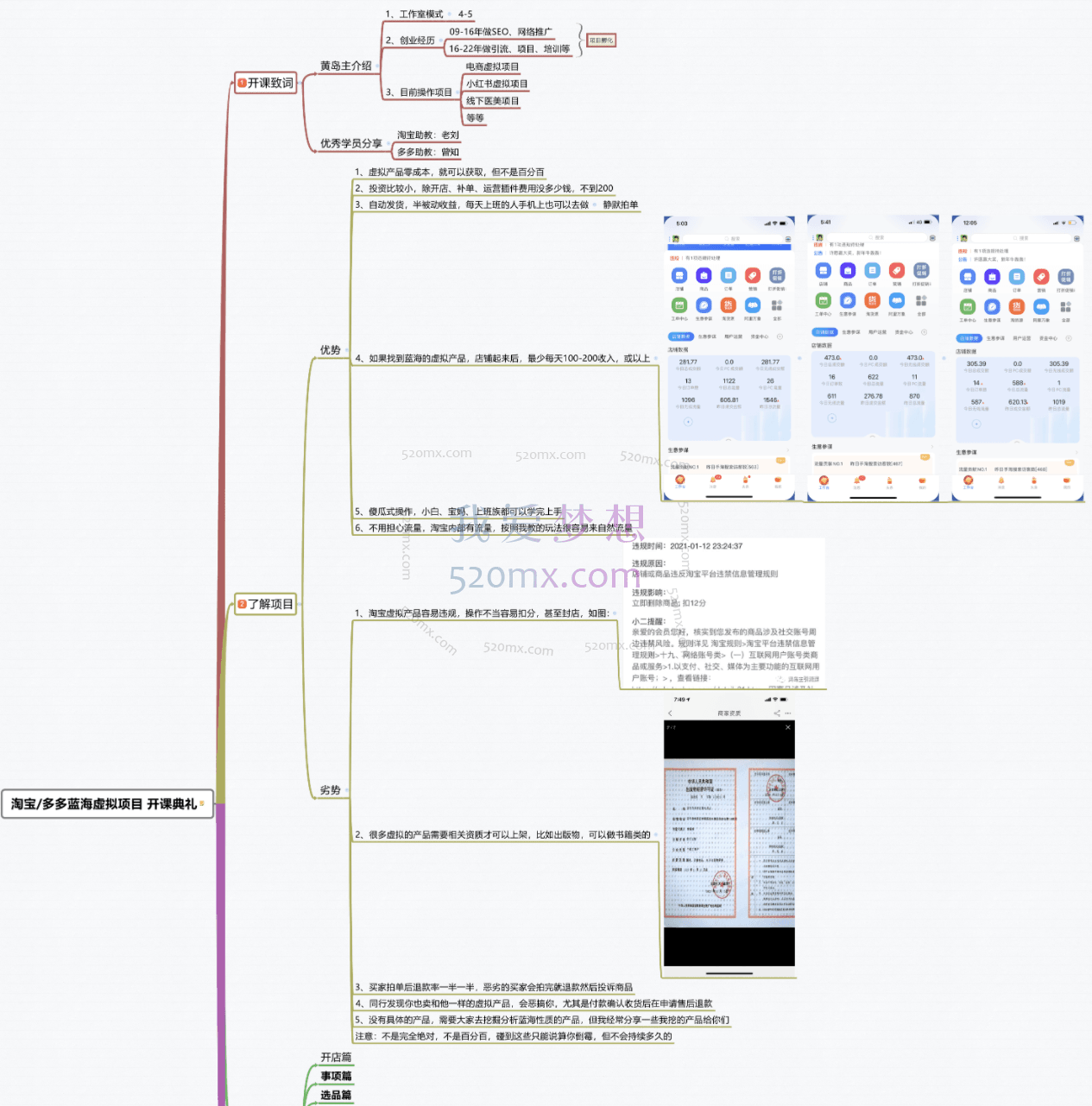黄岛主·拼多多虚拟教程(视频+课件)