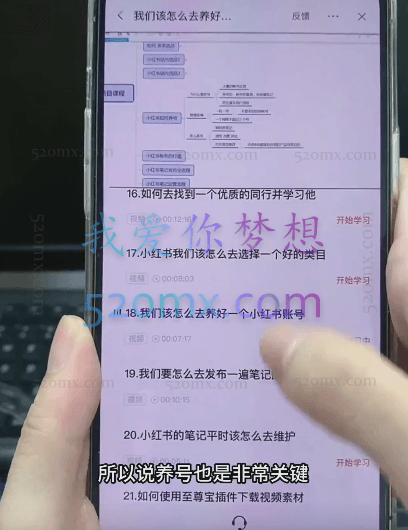 景景小红书电商新手实操课程，新手零基础网店实操运营