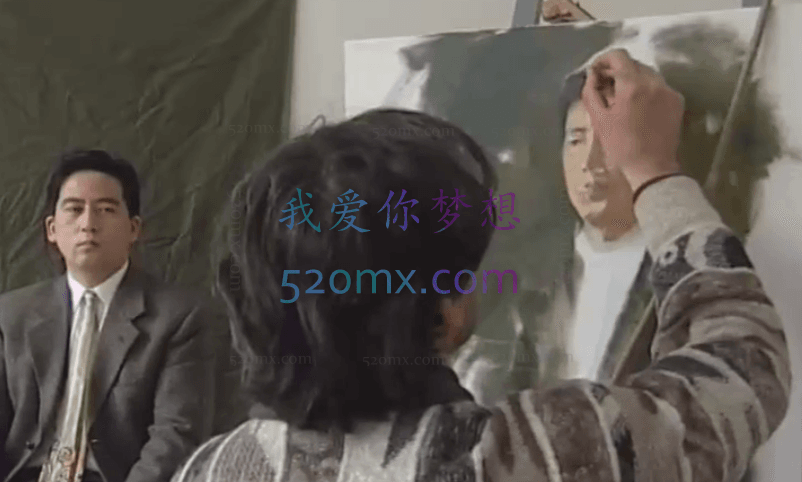 亚历山大·巴戈香人物肖像_油画人物视频教学视频_人物肖像油用油画步骤