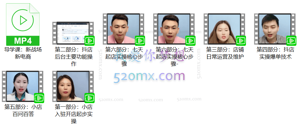 7天起店必学课