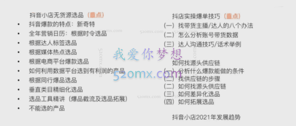 抖店无货源店群玩法揭秘,从入门到精通价值3980元(完结)