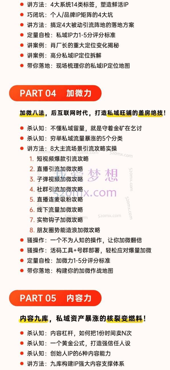 肖厂长特别大课：【私域资产利润倍增系统班】