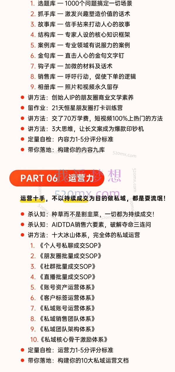 肖厂长特别大课：【私域资产利润倍增系统班】