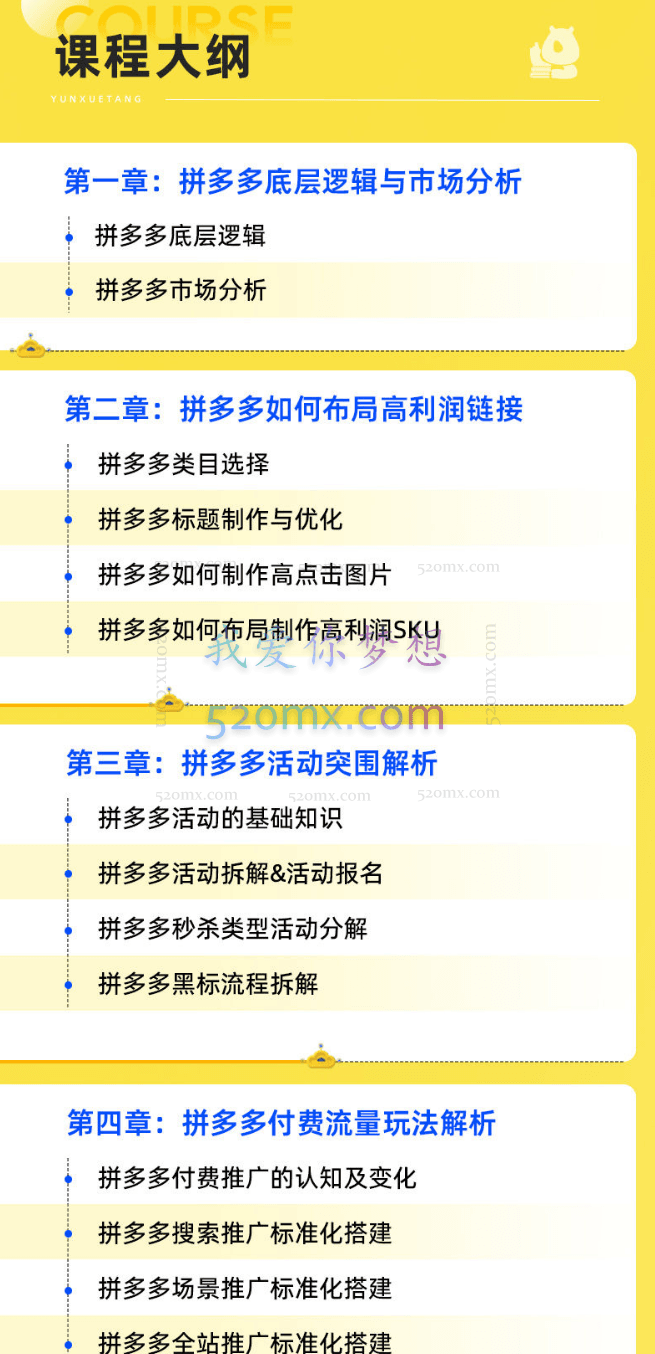 玺承拼多多新时代爆款打造特训营