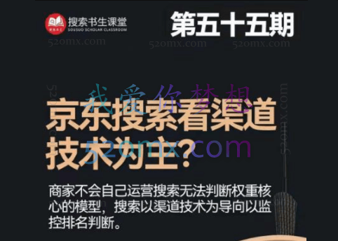搜索书生京东店长POP班【第55期】，京东搜推与爆款打造技巧，站内外广告高ROI投放打法