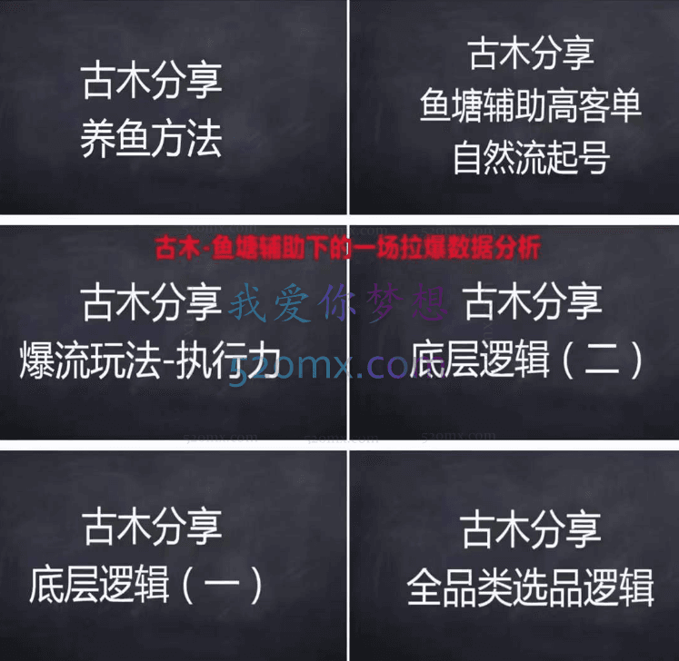 古木-鱼塘辅助下的各种起号玩法