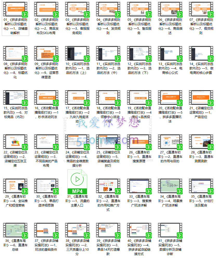 2023推易拼多多实战运营,选款测品、引爆流量、高点击转化、规则解析