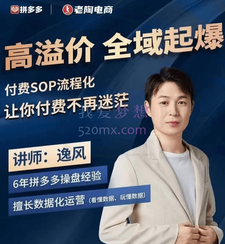 高溢价全域起爆,付费sop流程化让你付费不再迷茫