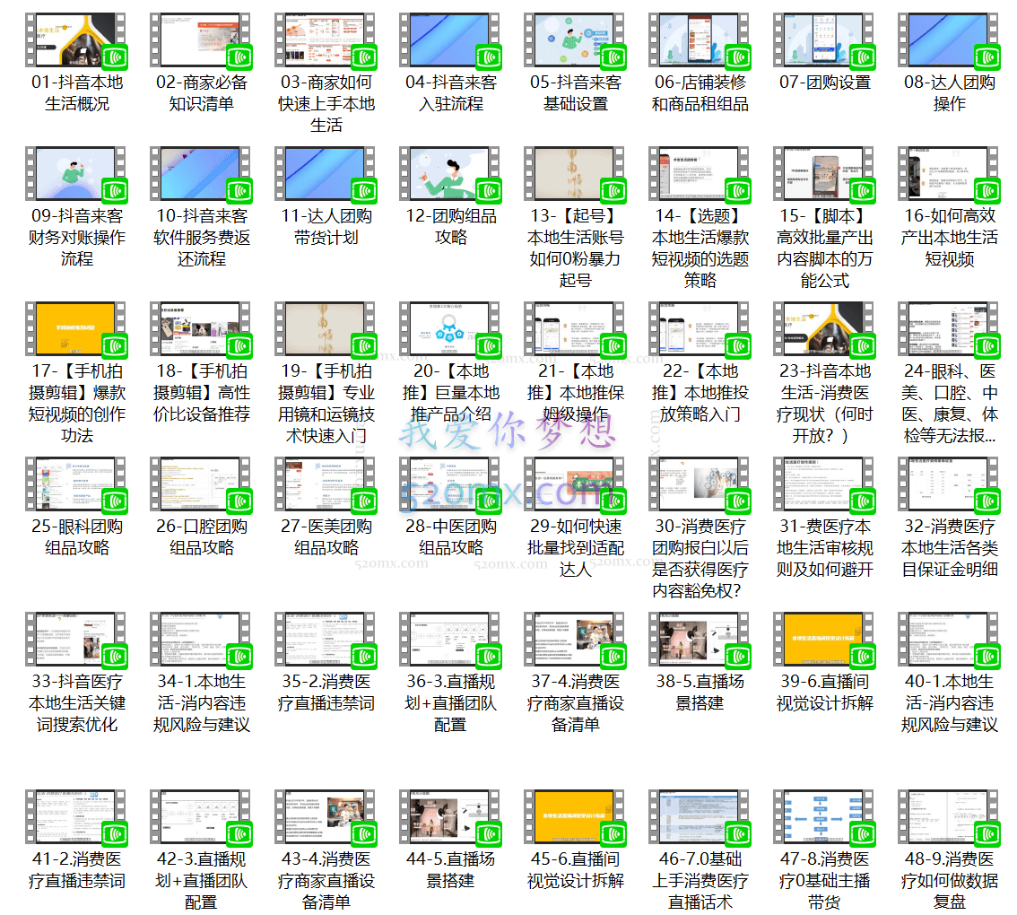 抖音本地生活健康垂类0-1