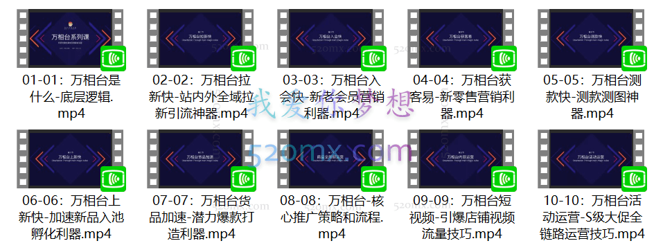 阿呆电商：万相台实战体系课