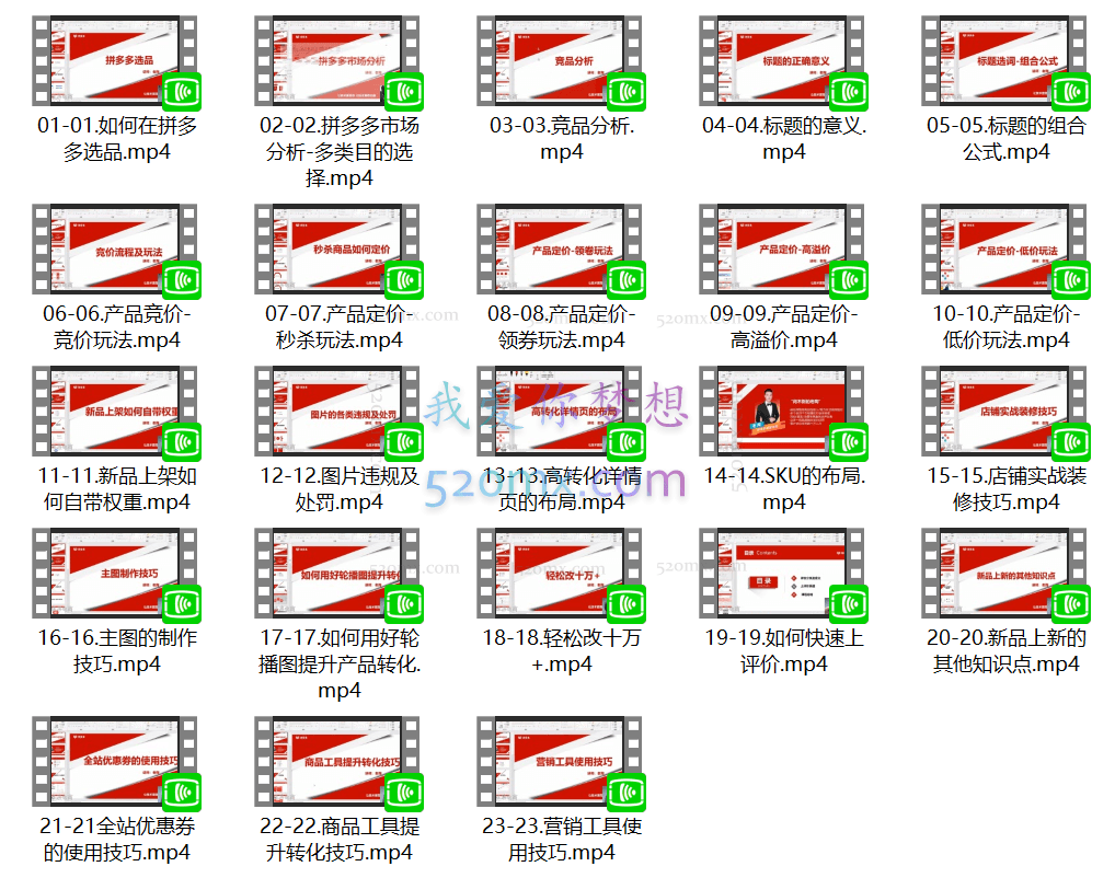 老陶电商运营宝典 - 系统化课程