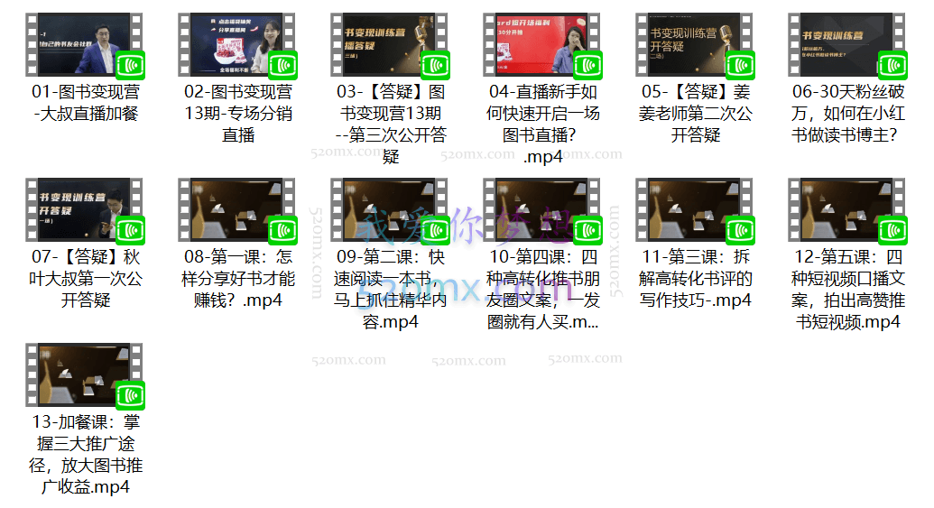 秋叶图书变现训练营