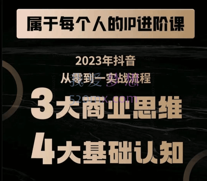 刘博soap:属于创作者的IP进阶课:短视频从零到一、思维与认知实操