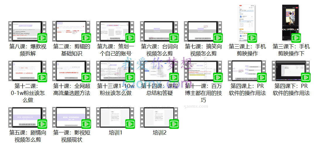 《前线玩家》短视频剪辑课