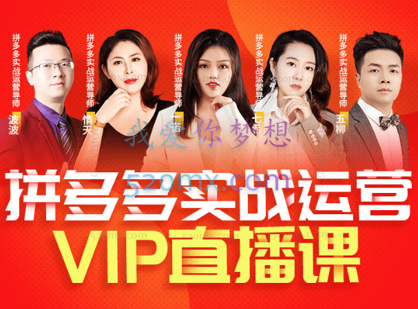 推易电商：2023年8月份拼多多网络课