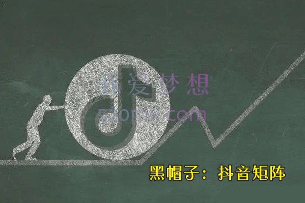 黑帽子:抖音矩阵