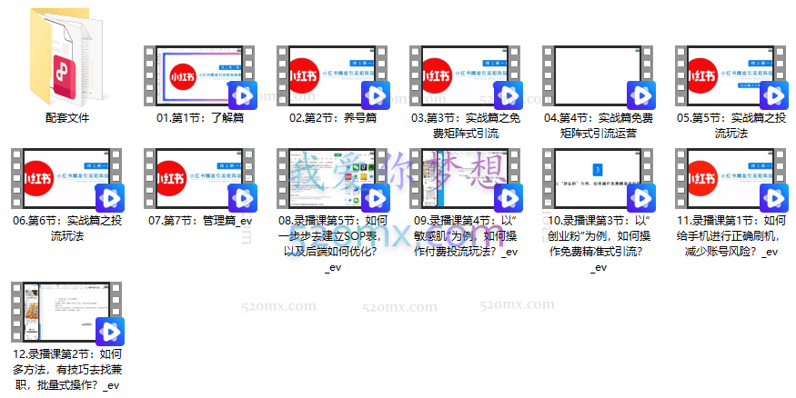 宅男:小红书精准引流矩阵陪跑计划