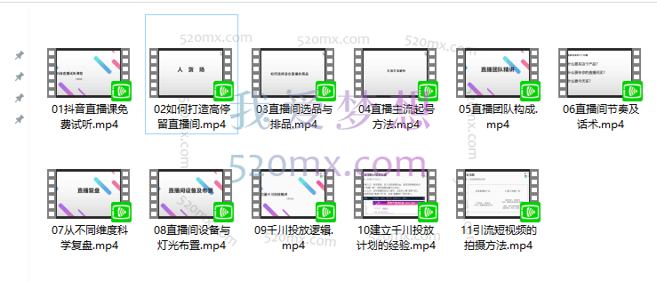 大梨:抖音直播间从0到1(正式课)