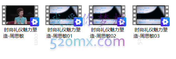 时尚礼仪魅力塑造(3集)
