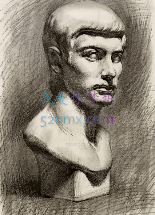 大乔素描全体系三合一几何静物石膏像【画质高清有照片素材】