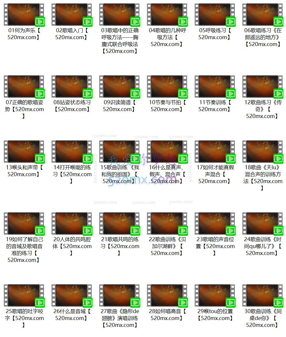 唱歌教程合集,SV科学歌唱系统训练速成