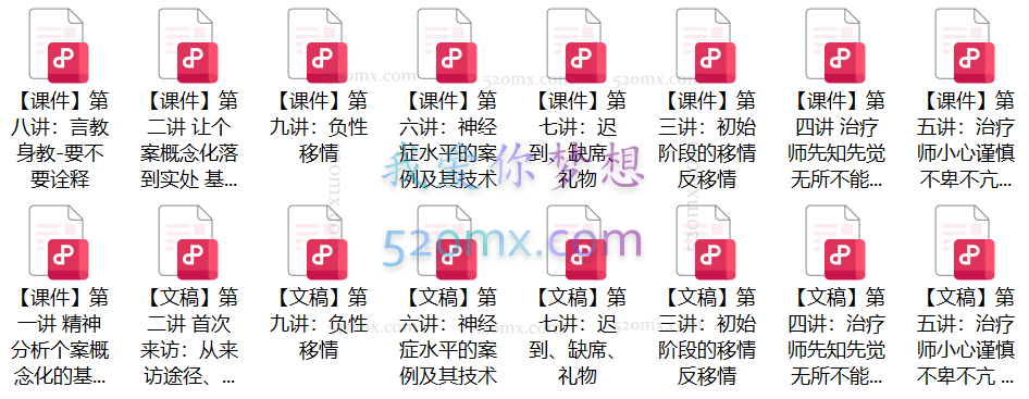 张海音【微课10讲】让个案概念化落到实处:基于评估的精神分析技术