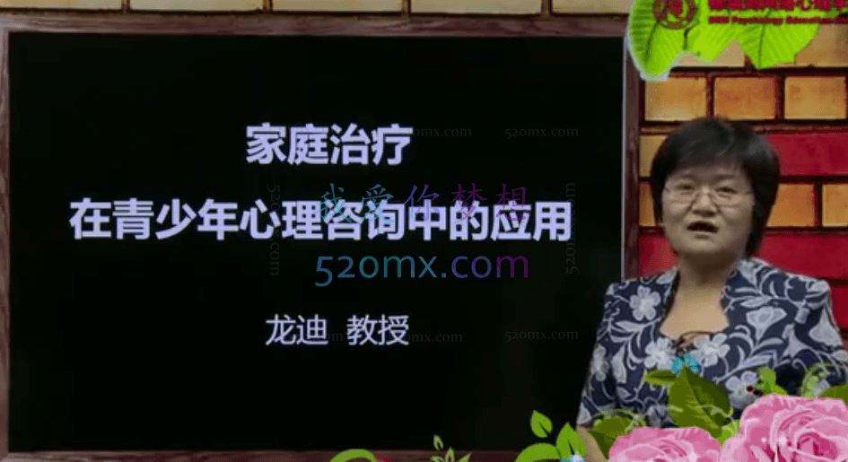 龙迪:家庭治疗在青少年心理咨询中的应用