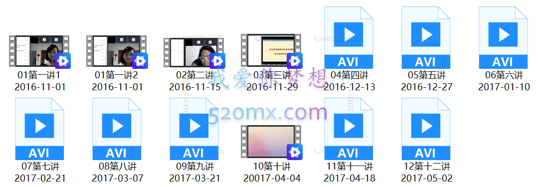 薛伟:精神分析督导网络课程12讲 视频录像