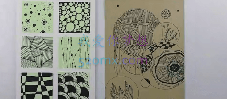 少年得到:神奇的线条-少儿基础绘画课