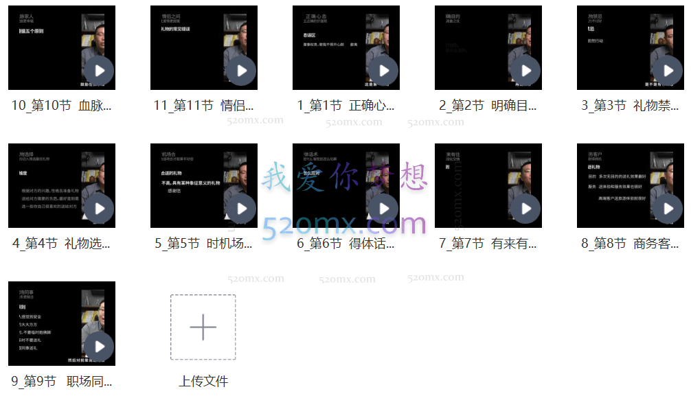 三颗葱老潘生活实用指南—礼尚往来11课
