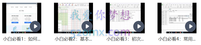 21天WPS表格训练营