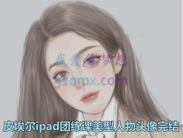 皮埃尔ipad团练课美型人物头像完结