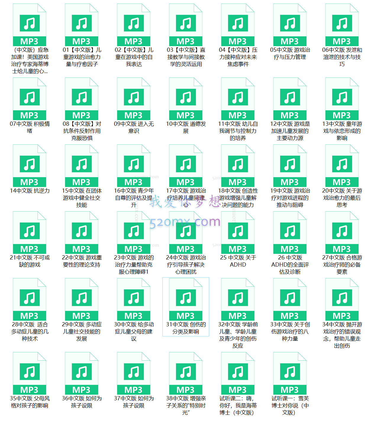 CNPT-当代游戏治疗的疗愈力量与处方式游戏治疗38讲