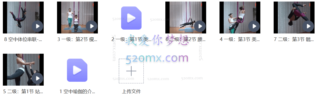 张梅汇:空中瑜伽教师培训系列课 一级和二级 8节课