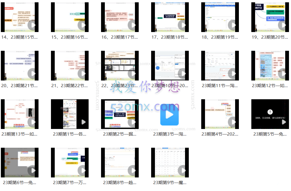 期报商学院-【季课】爱思潘实训营第二期