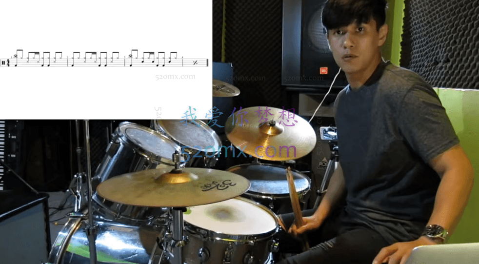 蔡刚果：架子鼓流行歌曲教学，流行大爆炸