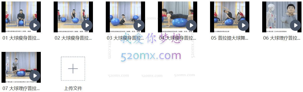 刘健新升级普拉提大球瘦身塑型&amp;理疗康复精品课程7节课