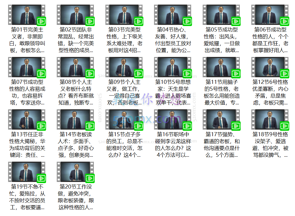 中源老板读人术