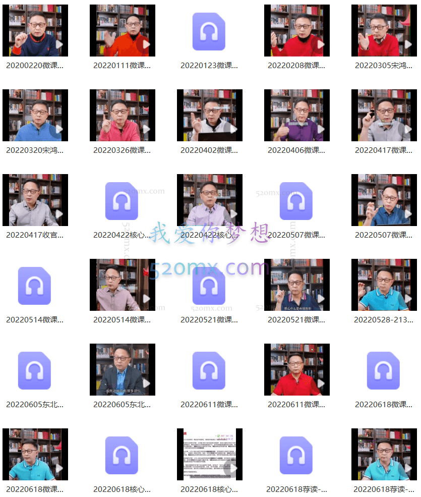 2022宋鸿兵鸿学院，聚焦金融、时事、地缘