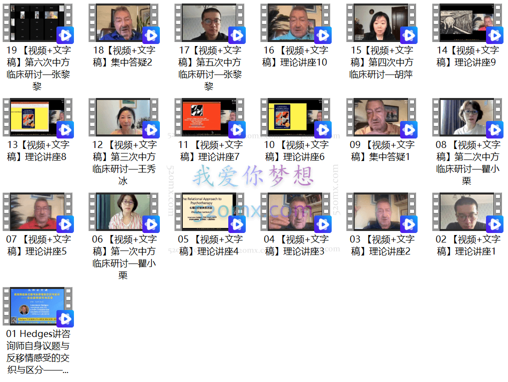 Hedges详解针对4种不同发展水平来访的关系精神分析透视法