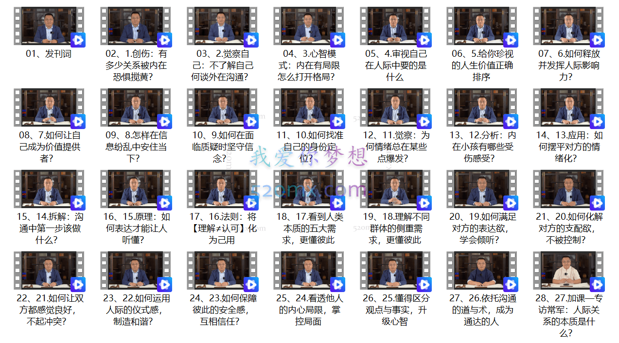 常军:沟通心理学|看透沟通本质,跟任何人都能聊得来!