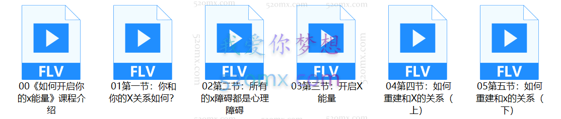 周梵:开启性能量,开启生命能量视频课程5讲