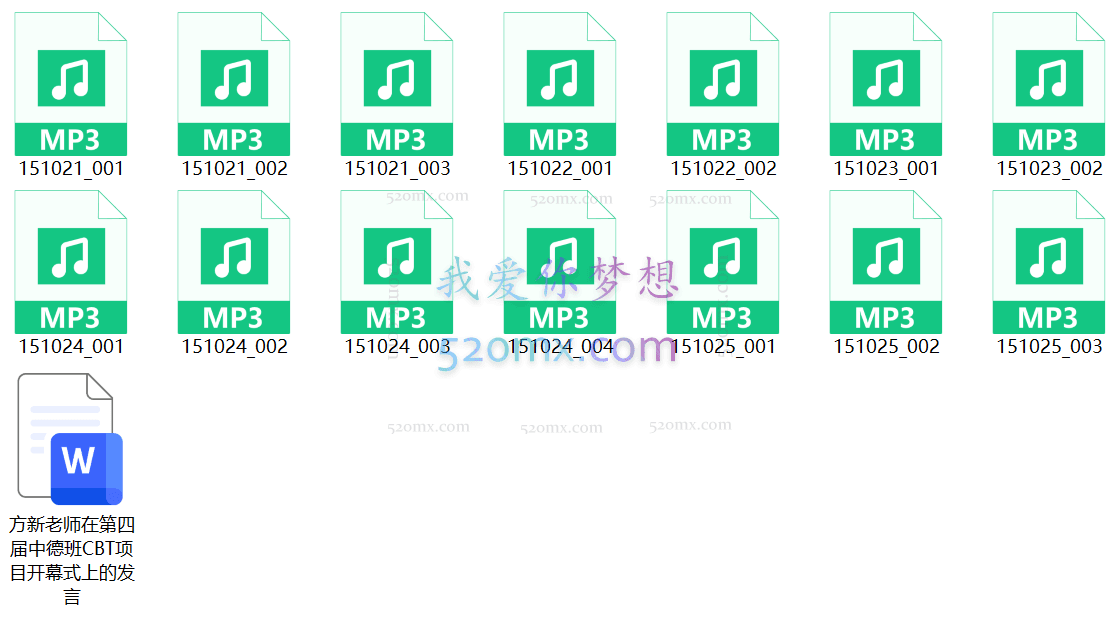 第四期中德高级认知行为治疗师连续培训项目CBT第一次集训