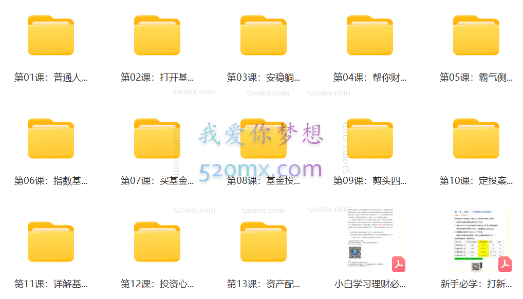 【快财商学院】基金投资训练营