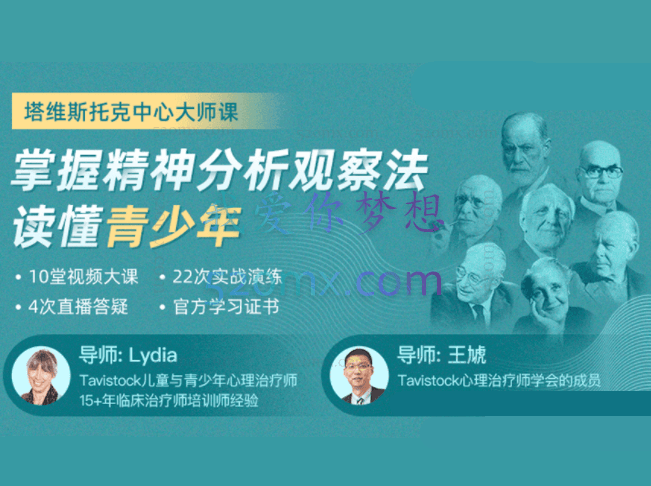 塔维斯托克,莉迪亚、王虓:掌握精神分析观察法读懂青少年
