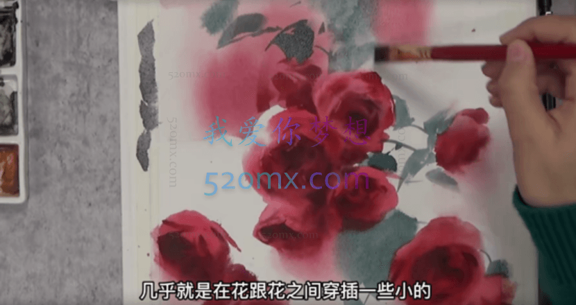 小布老虎：“纸间梦”水彩花卉年课