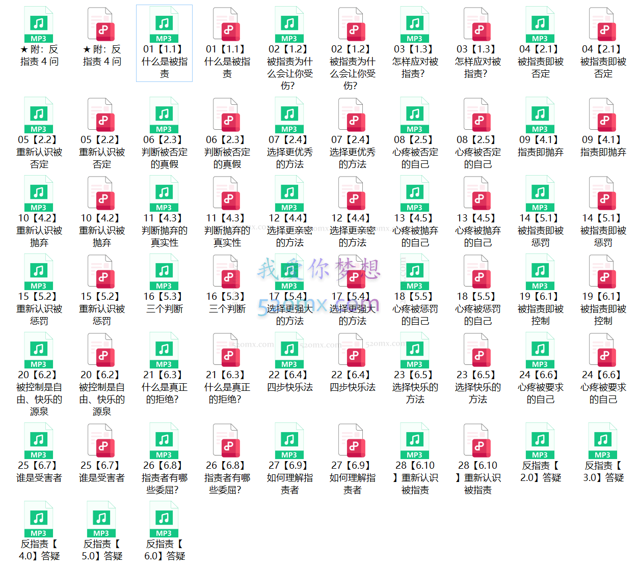 丛非从:反指责找到被指责中的资源,拥有更优秀、更亲密、更强大、更自由快乐的自己,并在被指责中更好理解他人。