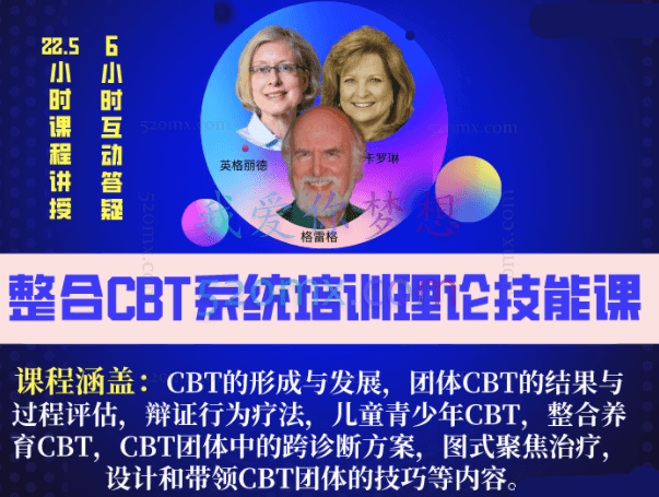 整合CBT团体系统培训理论技能课
